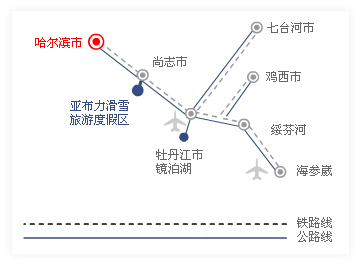 哈爾濱到亞布力滑雪場(chǎng)，詳細(xì)指南，哈爾濱至亞布力滑雪場(chǎng)攻略，一站式詳細(xì)指南