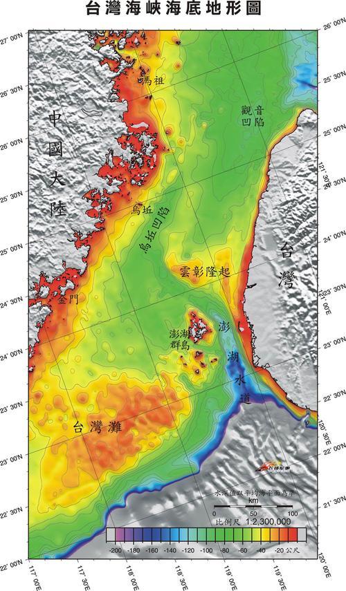 臺灣海峽及其地理位置，位于中國兩大省份之間的戰(zhàn)略要地，臺灣海峽，中國兩大省份間的戰(zhàn)略要地